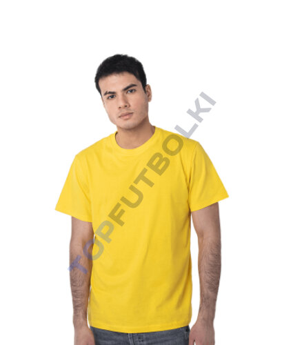 Лимонная мужская футболка