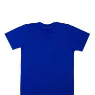 Синяя детская футболка оптом фото