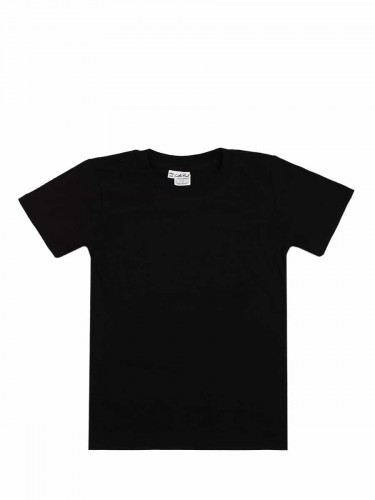 Чёрная детская футболка оптом - Чёрная детская футболка оптом
