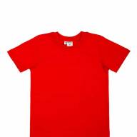 Красная детская футболка оптом