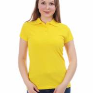 Лимонная рубашка ПОЛО женская оптом