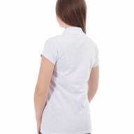 Белая рубашка ПОЛО женская оптом фото