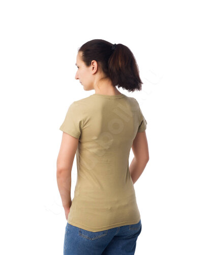 Песочная женская футболка оптом - Песочная женская футболка оптом